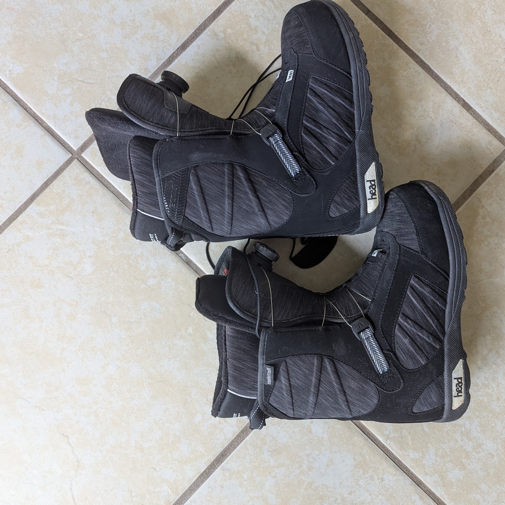 Head Black Snowboard Boots